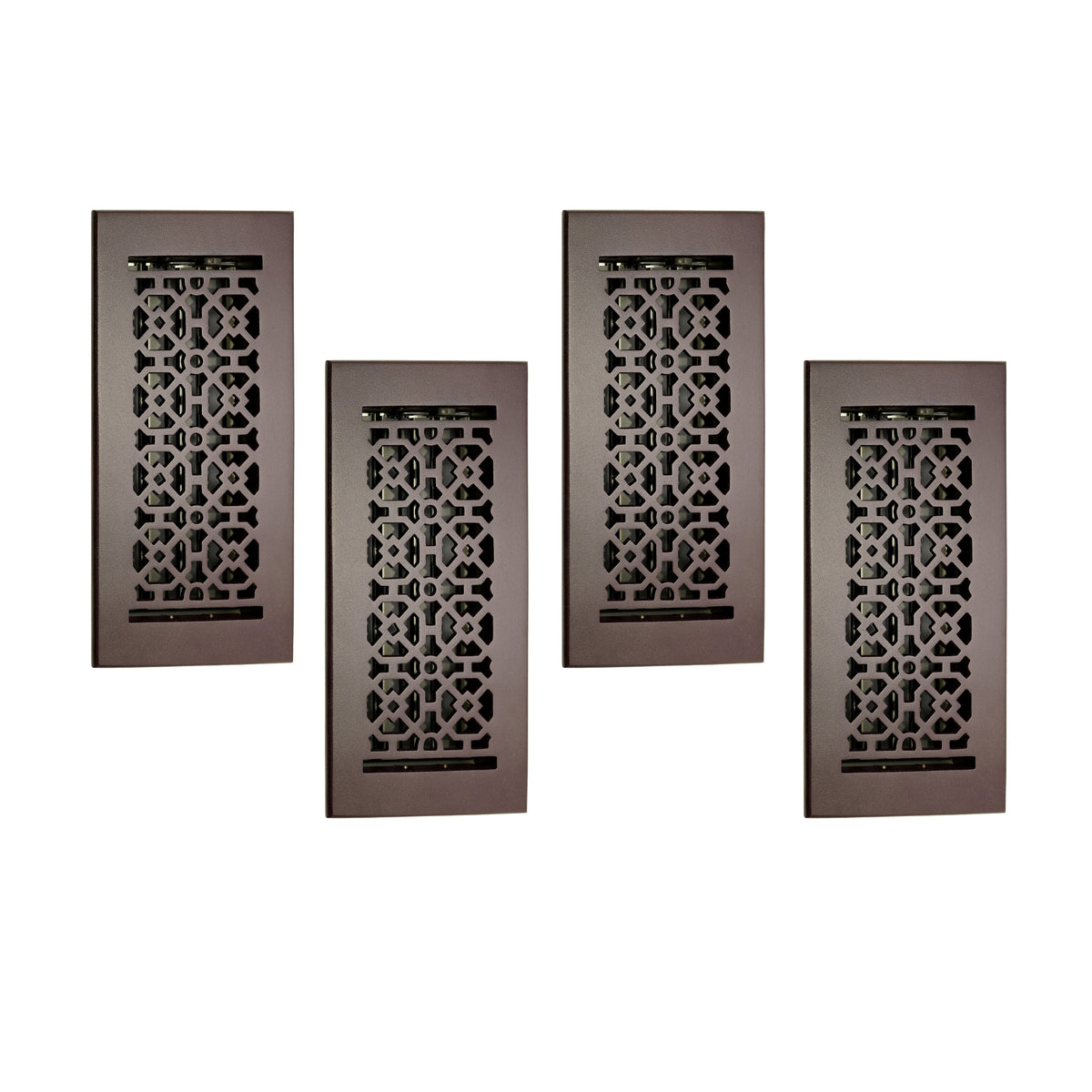 Achtek 4"x10" Walkable Floor Air Supply Covers Pack of 4