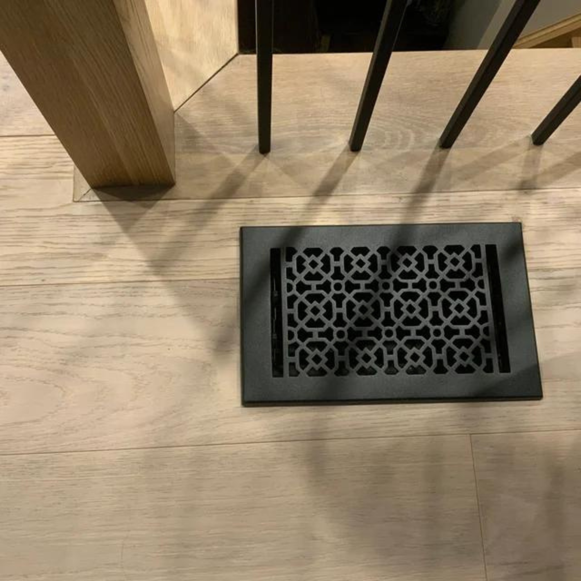 Achtek 6"x8" Grille d'aération à persiennes en aluminium moulé sous pression | Revêtement en poudre