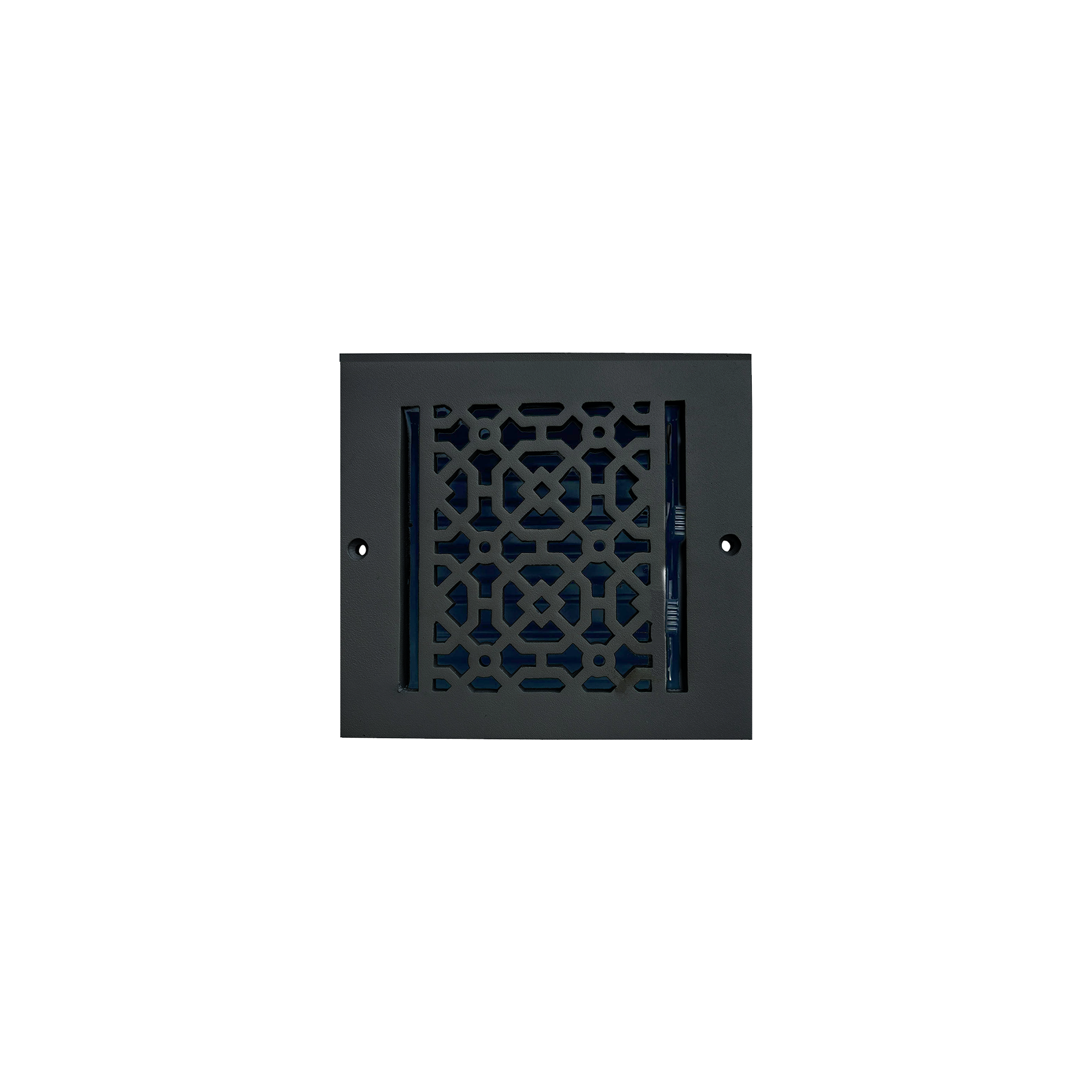 Achtek 6"x6" Solid Cast Aluminum Air Supply louvered Vent | Powder Coated