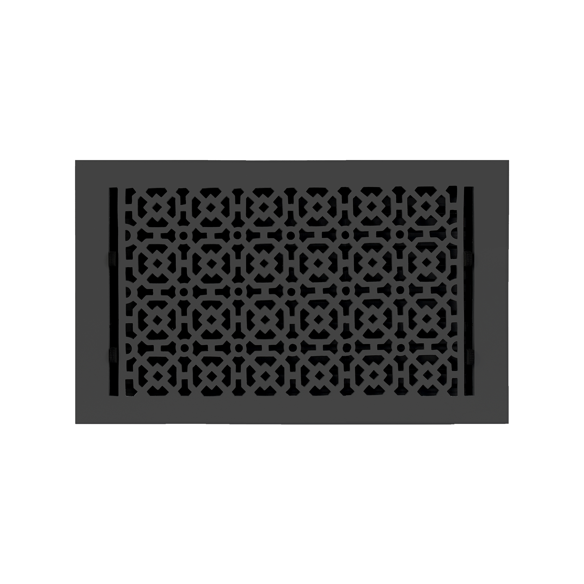 Achtek 8"x14" Grille d'aération à persiennes en fonte d'aluminium massif avec revêtement en poudre