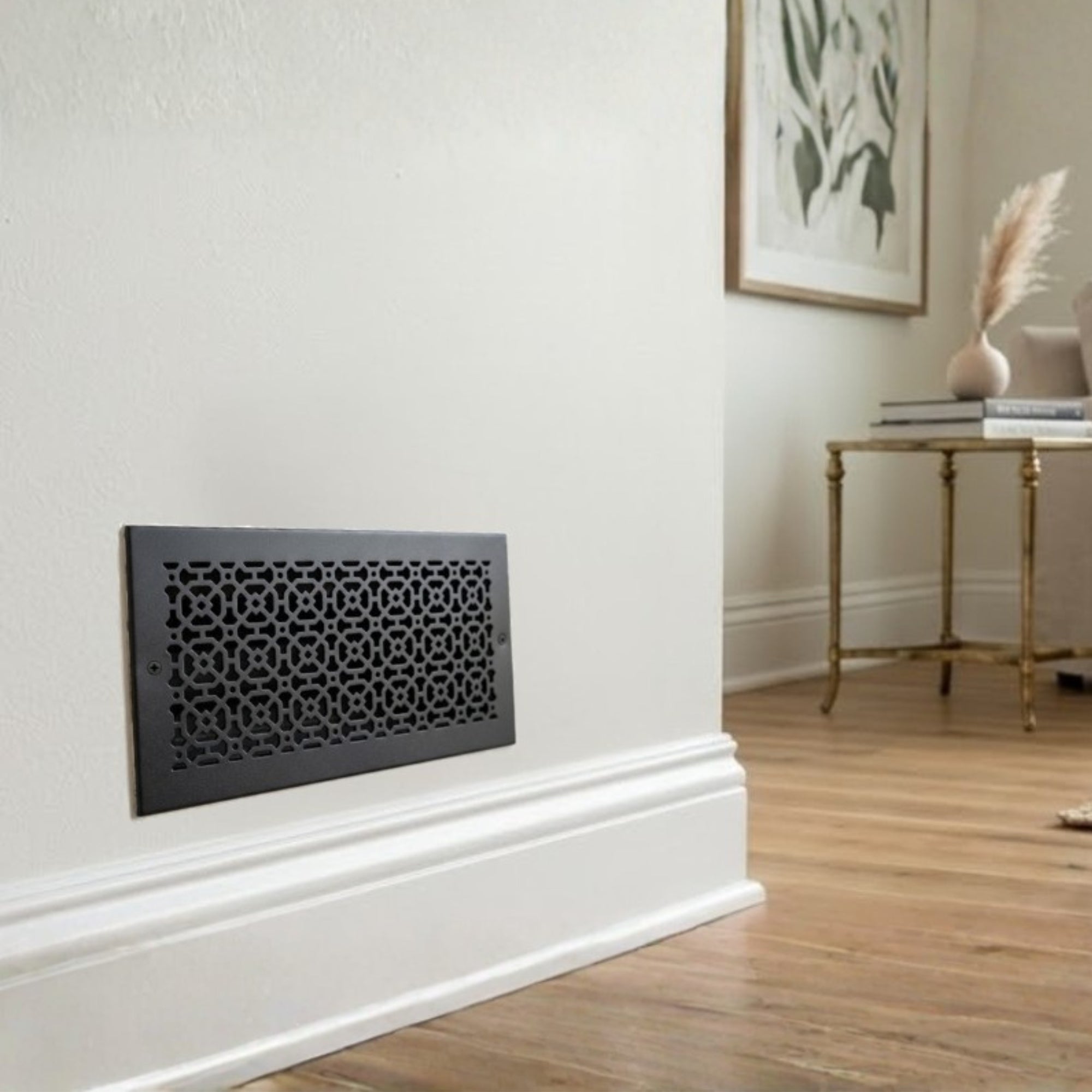 Achtek 8"x16" Aluminium moulé lourd RETOUR D'AIR | Revêtement en poudre