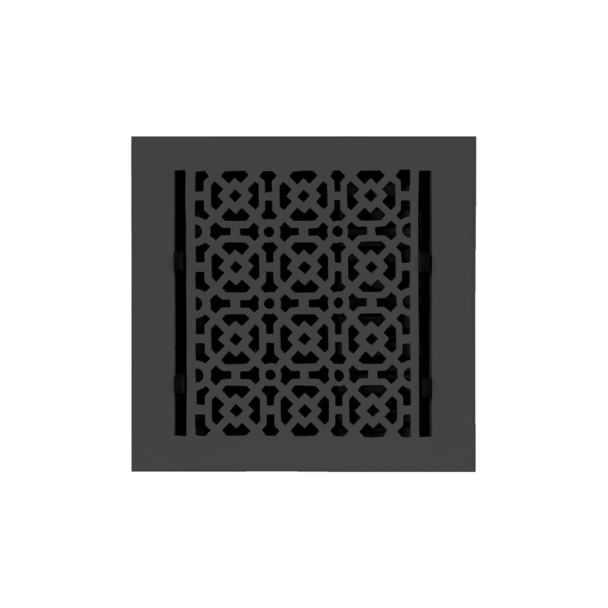 Achtek 8"x8" Solid Cast Aluminum Air Supply louvered Vent Powder Coated