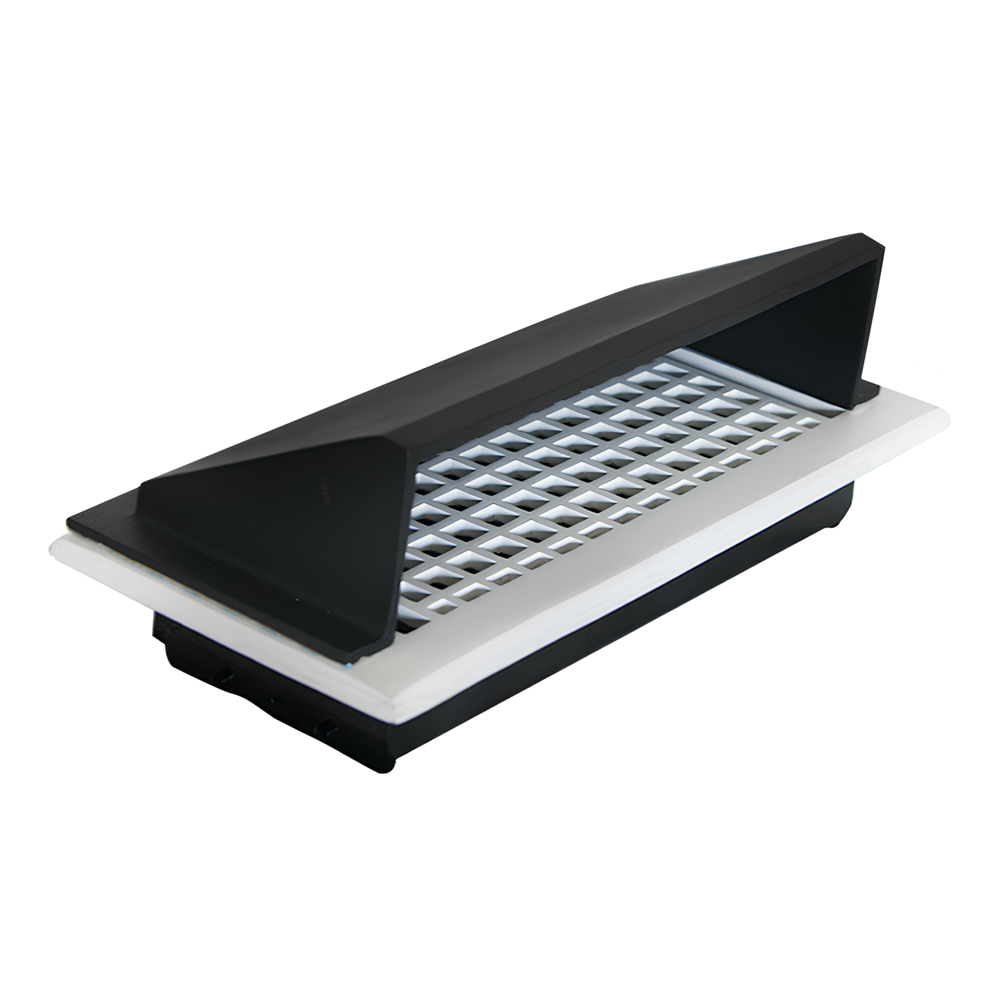 Solid Metal Deflector 2"x14" Unbreakable Cast Aluminum | Air & Heat Diverter