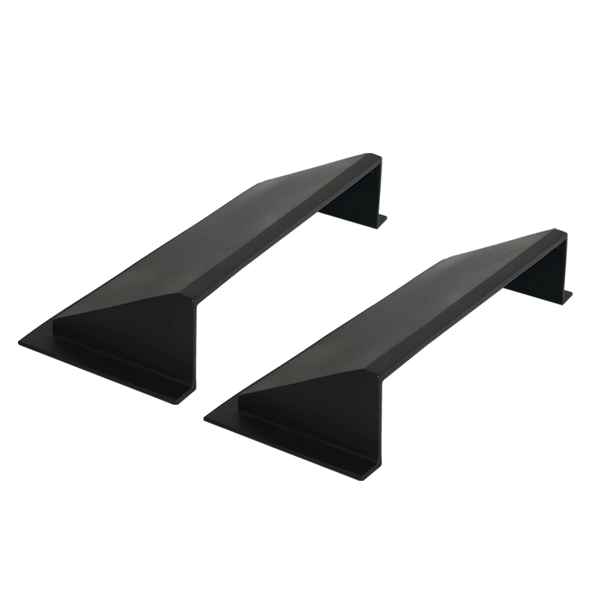 PACK of 2 Solid Metal Deflector 4"x10" Unbreakable Cast Aluminum | Air & Heat Diverter