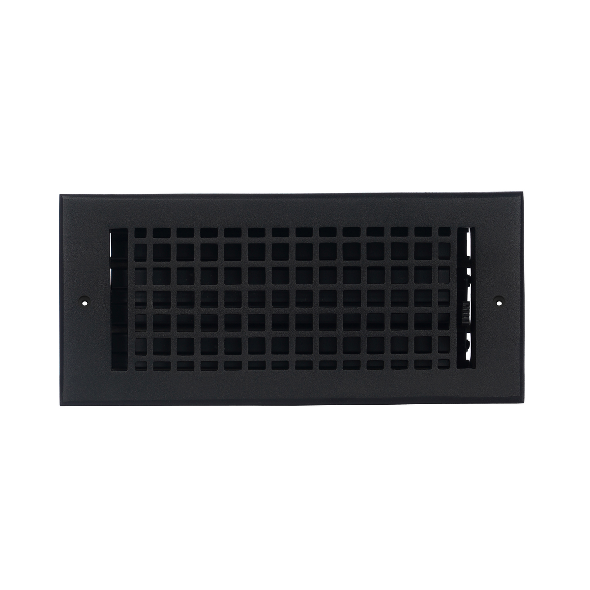 4x10 Mosaic air supply vent for wall mounting with geometric design, beveled edge, provided with countersunk screw holes