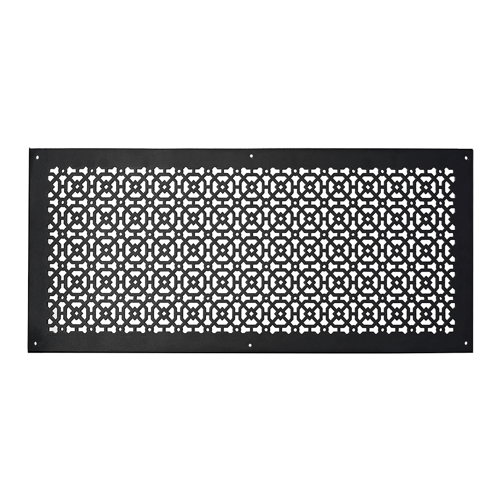 Achtek AIR RETURN 12"x30" Duct Opening (Overall Size 14"x32") | Heavy Cast Aluminum Air Grille HVAC Duct || Powder Coated