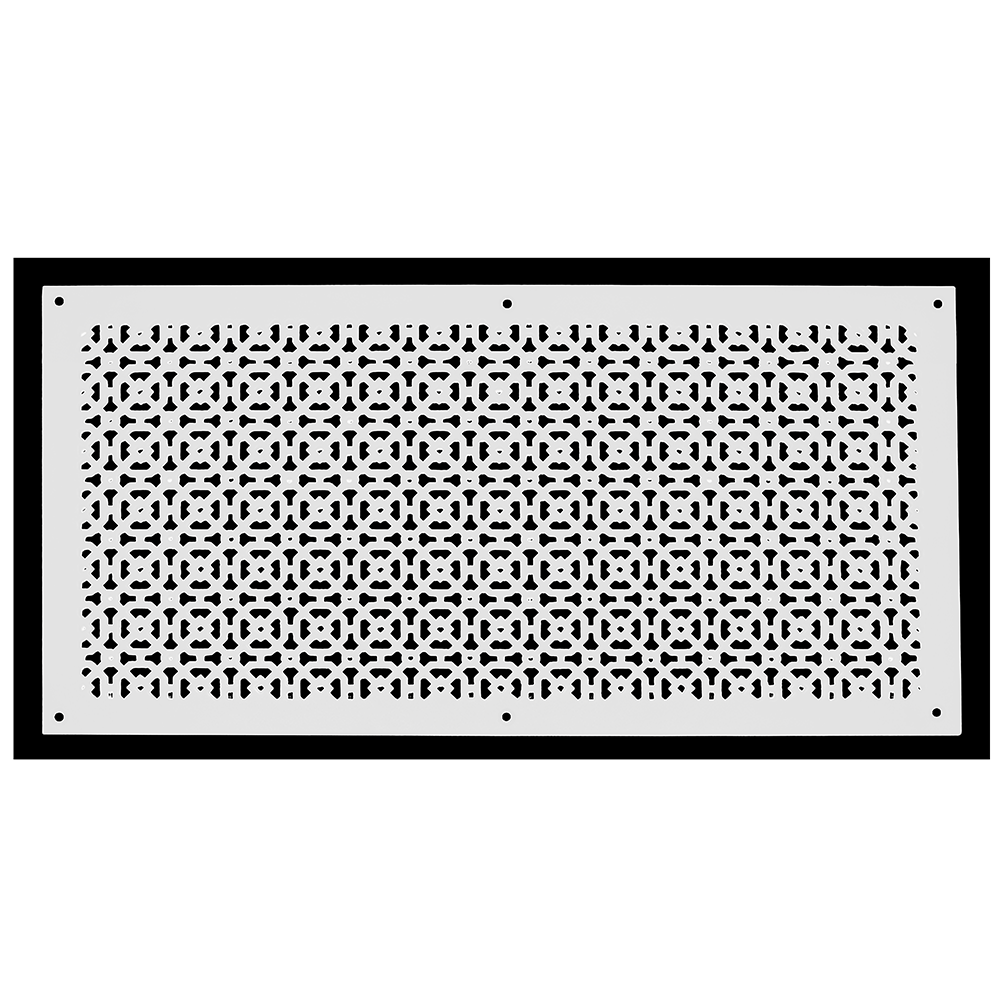 Achtek AIR RETURN 14"x30" Duct Opening (Overall Size 16"x32") | Heavy Cast Aluminum Air Grille HVAC Duct || Powder Coated