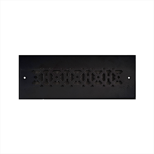 Achtek AIR RETURN 2"x10" Duct Opening (Overall Size 4"x12") | Heavy Cast Aluminum Air Grille / HVAC Duct Cover || Powder Coated