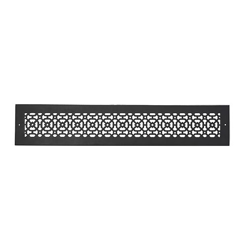 Achtek AIR RETURN 4"x28" Duct Opening (Overall Size 6"x30") | Heavy Cast Aluminum Air Grille HVAC Duct || Powder Coated