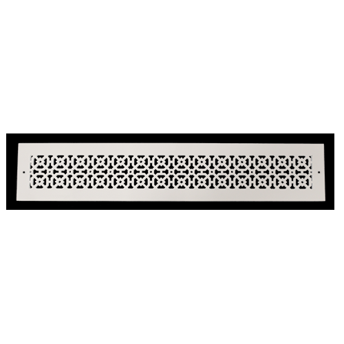 Achtek AIR RETURN 4"x30" Duct Opening (Overall Size 6"x32") | Heavy Cast Aluminum Air Grille HVAC Duct || Powder Coated