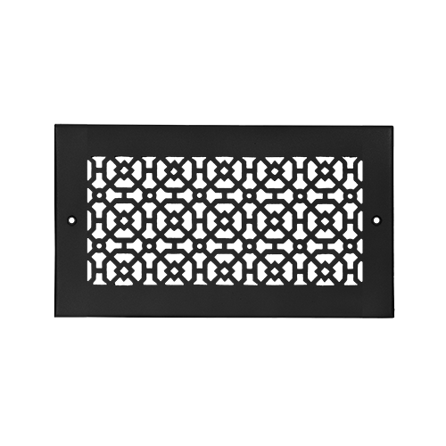 Achtek AIR RETURN 6"x12" Duct Opening (Overall Size 8"x14") | Heavy Cast Aluminum Air Grille HVAC Duct || Powder Coated