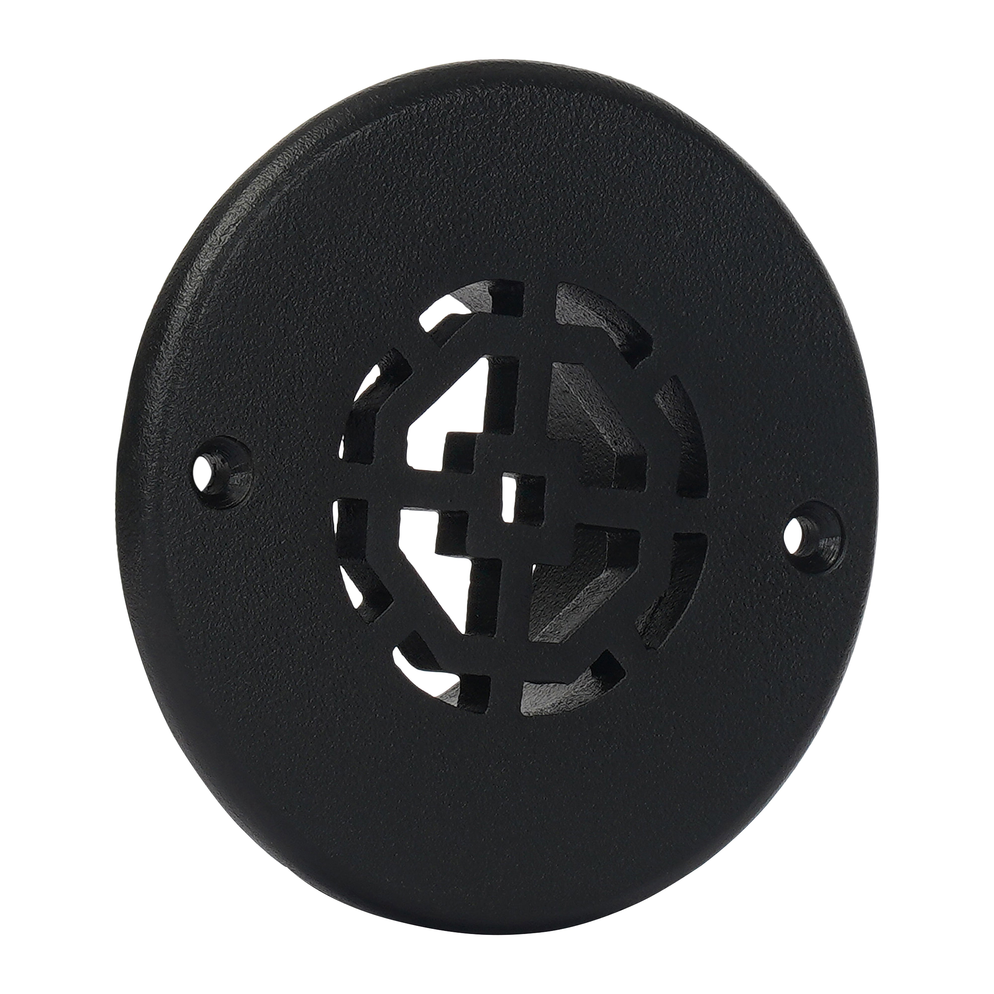 Achtek 3" Duct opening Solid Cast Aluminum Round Grille ( 4-1/2" Round Overall) | Powder Coated
