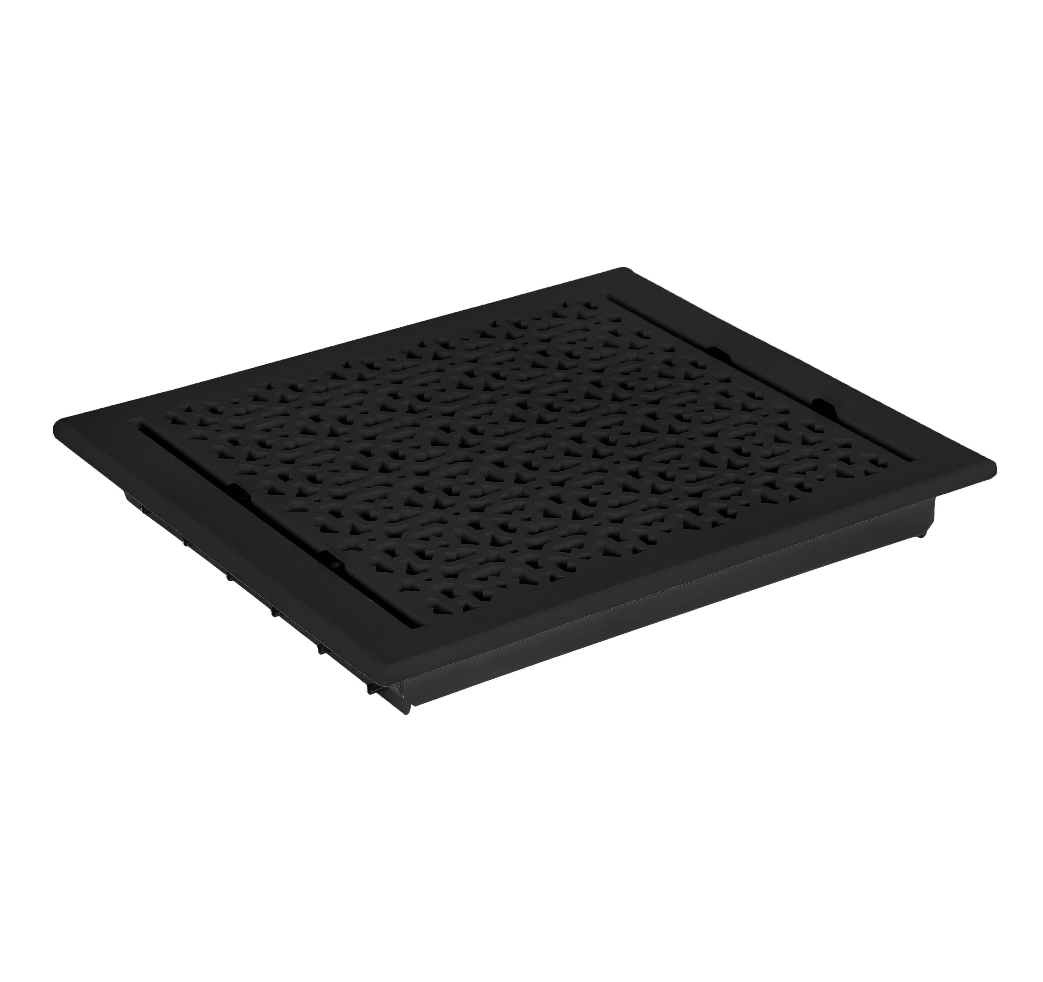 Achtek Air Supply Vent 12"x 16" Duct Opening (Overall 13-1/2"x 17-1/2"") Solid Cast Aluminium Register Cover | Powder Coated