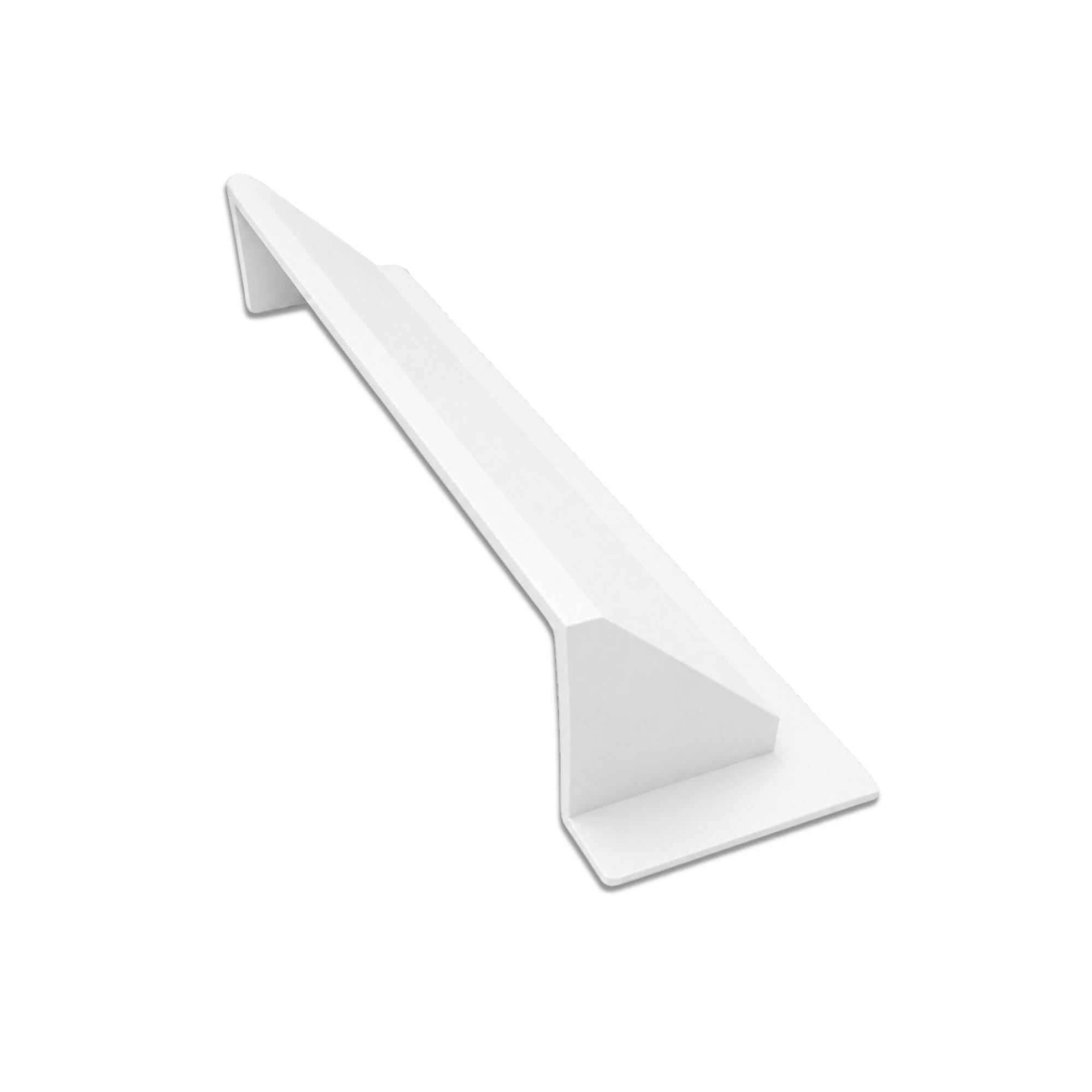 Solid Metal Deflector 2"x14" Unbreakable Cast Aluminum | Air & Heat Diverter