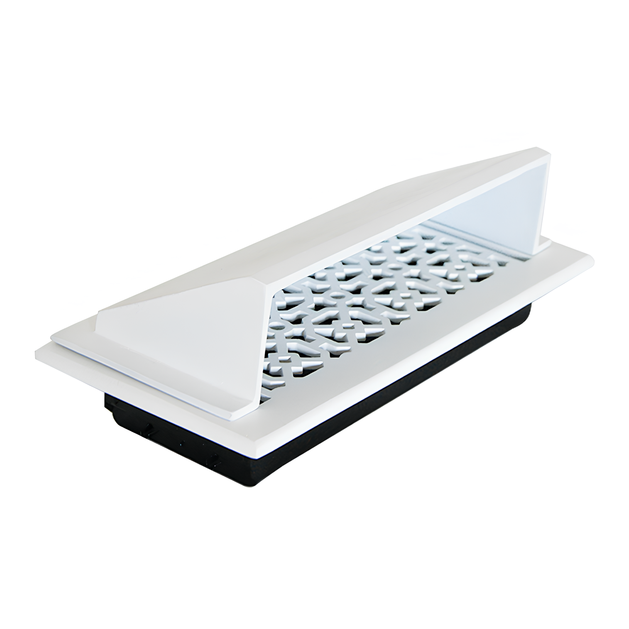 Solid Metal Deflector 2"x12" Unbreakable Cast Aluminum | Air & Heat Diverter