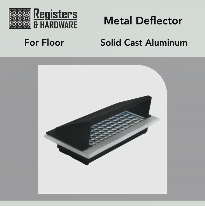 Air Deflector Solid Cast Aluminum