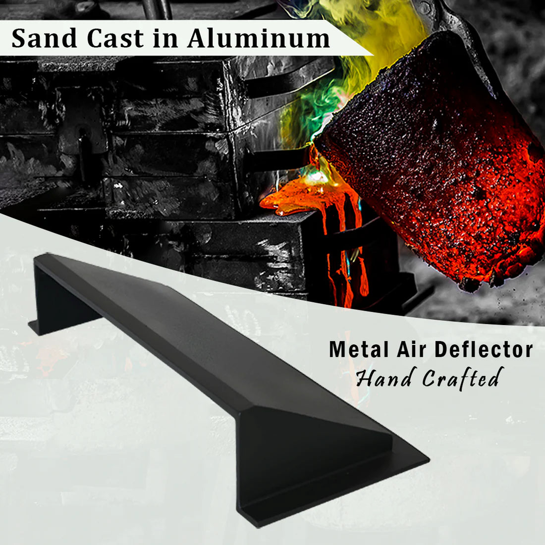 Air Deflector Solid Cast Aluminum