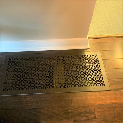 Custom Steel Air Return Grate Cover