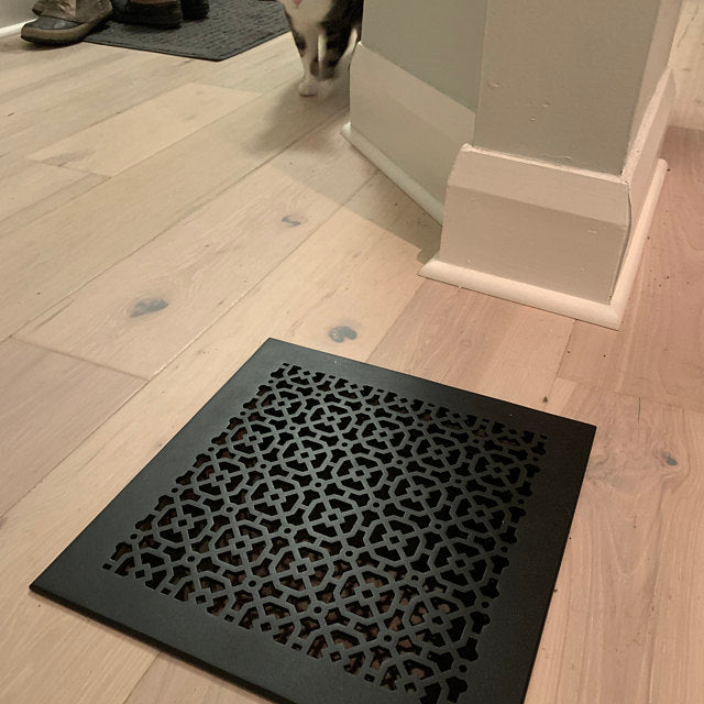 Heating Grate Large Floor Furnace Grates 3 Gas Heater Grates 8 1/2 Tall X 1 3/4